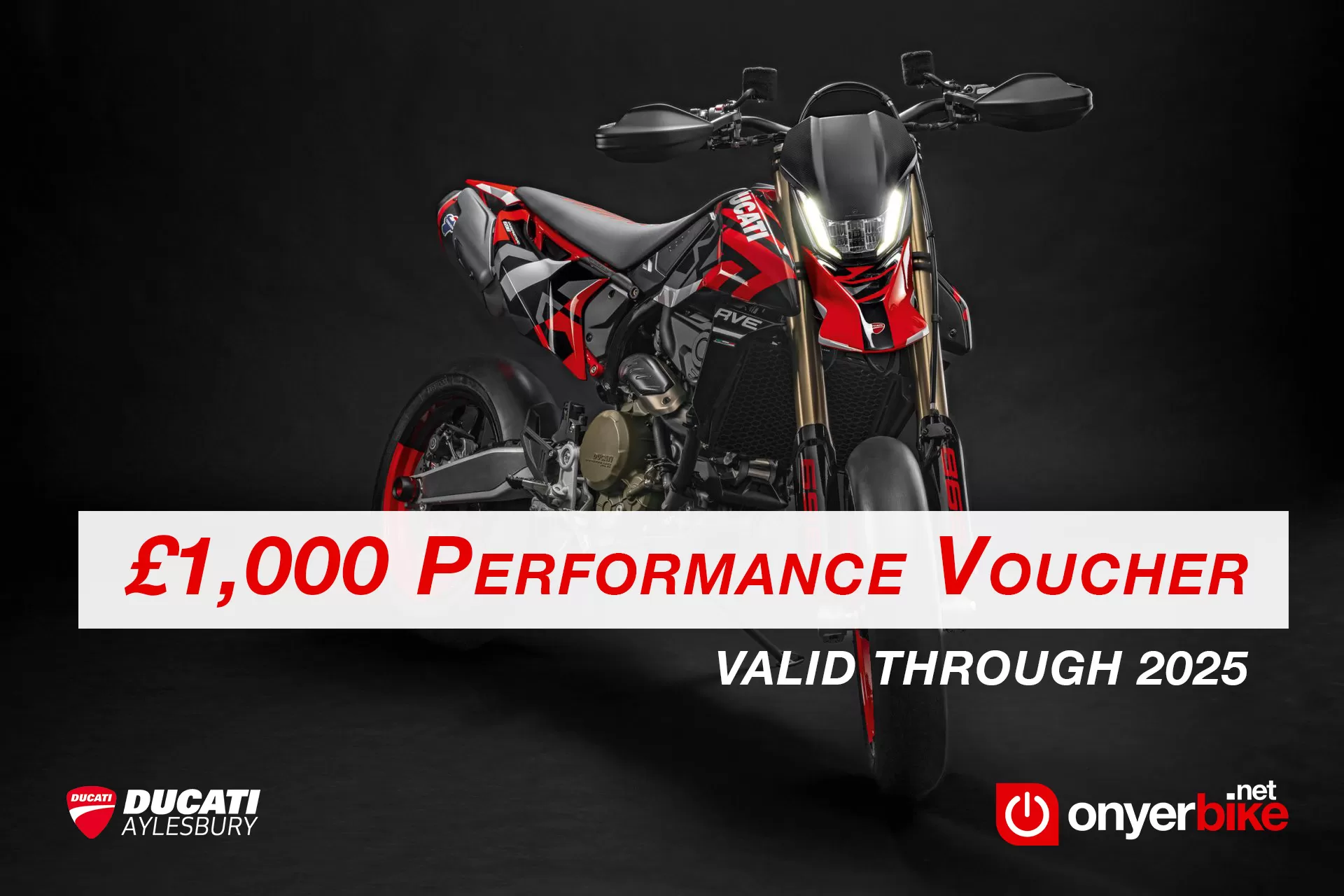 New Ducati Offer: £1,000 Performance Voucher on Hypermotard 698 Mono