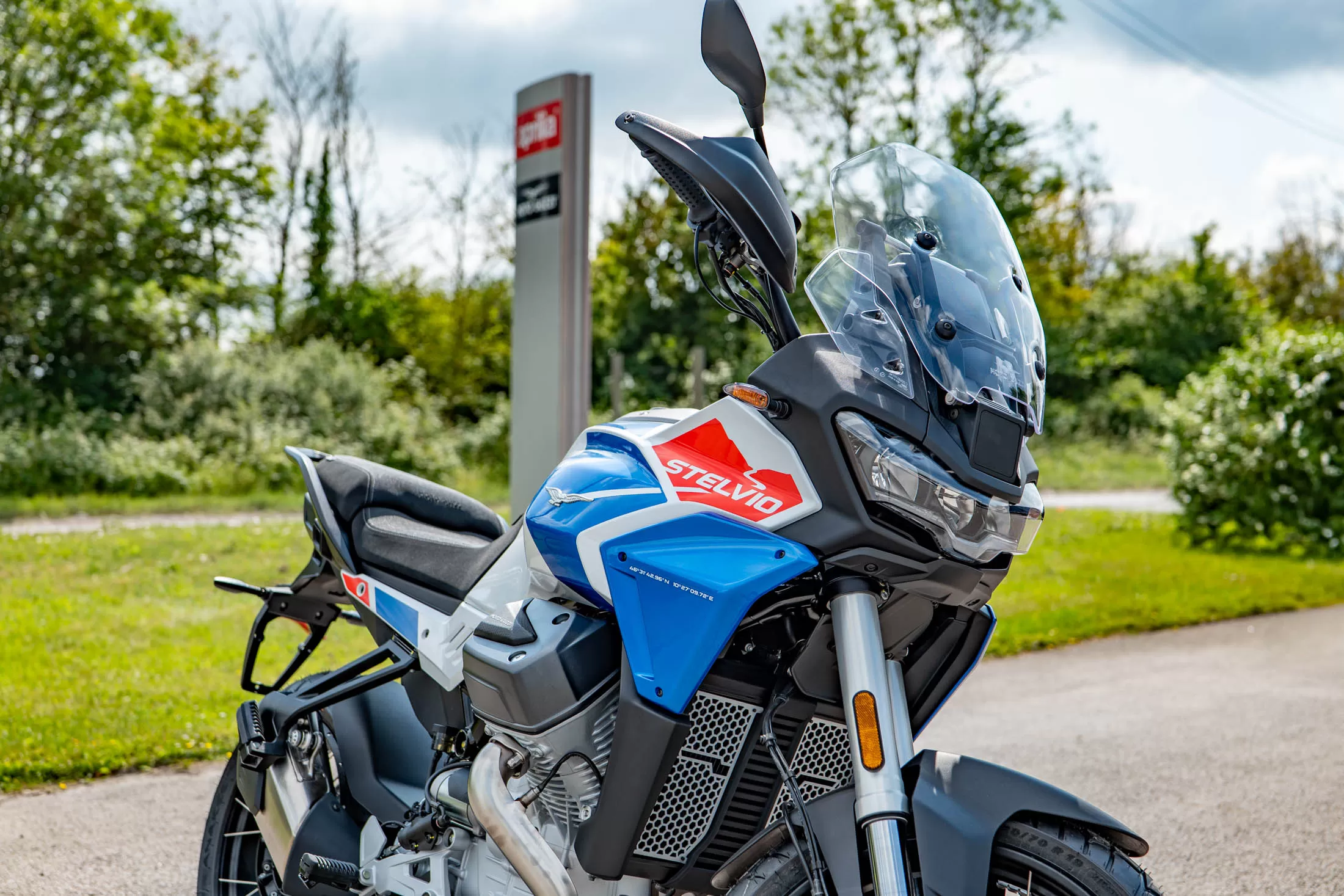 2025 Moto Guzzi Stelvio Duecento Tributo Lands in Aylesbury