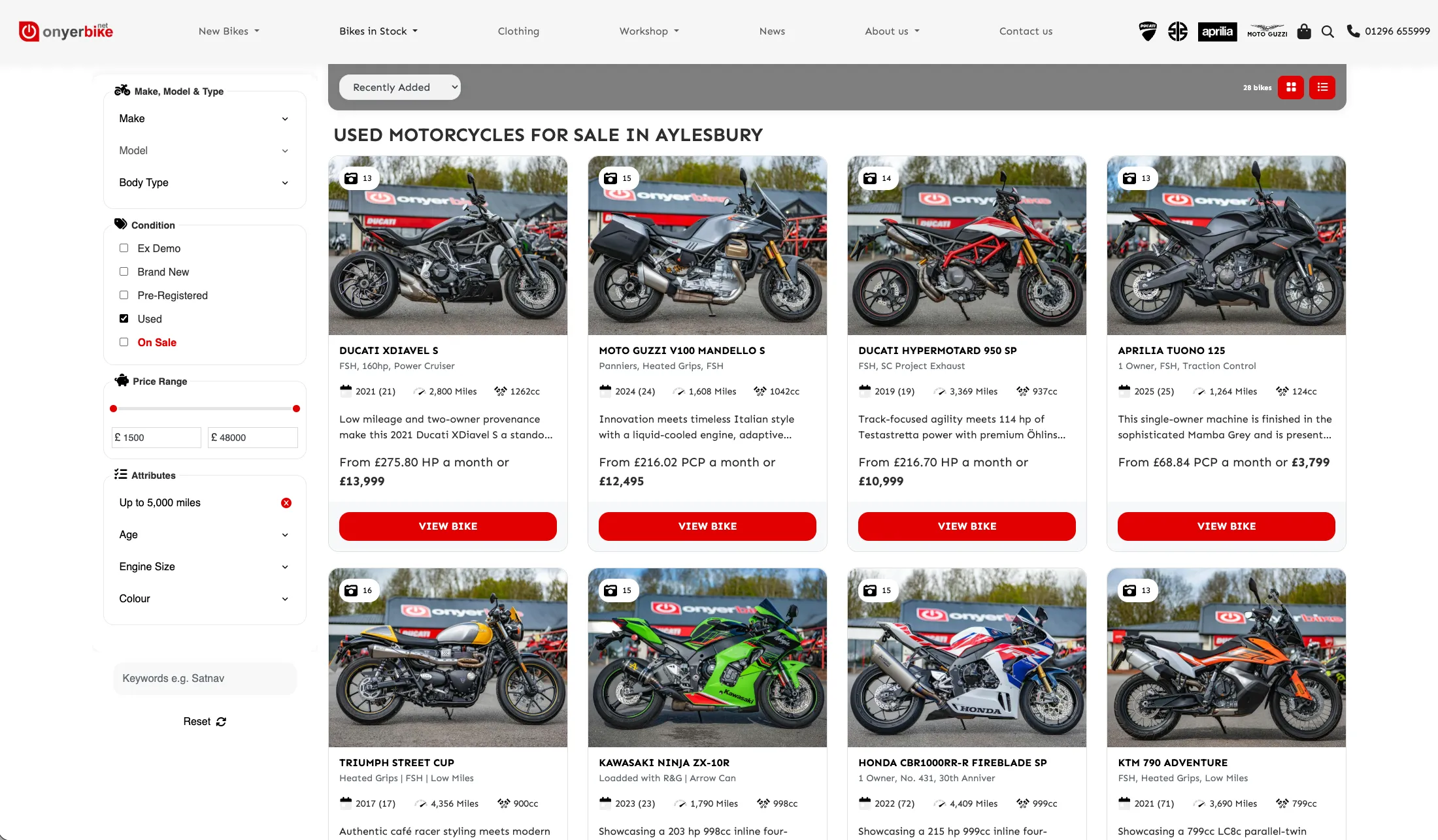 Find Your Next Motorcycle, Faster