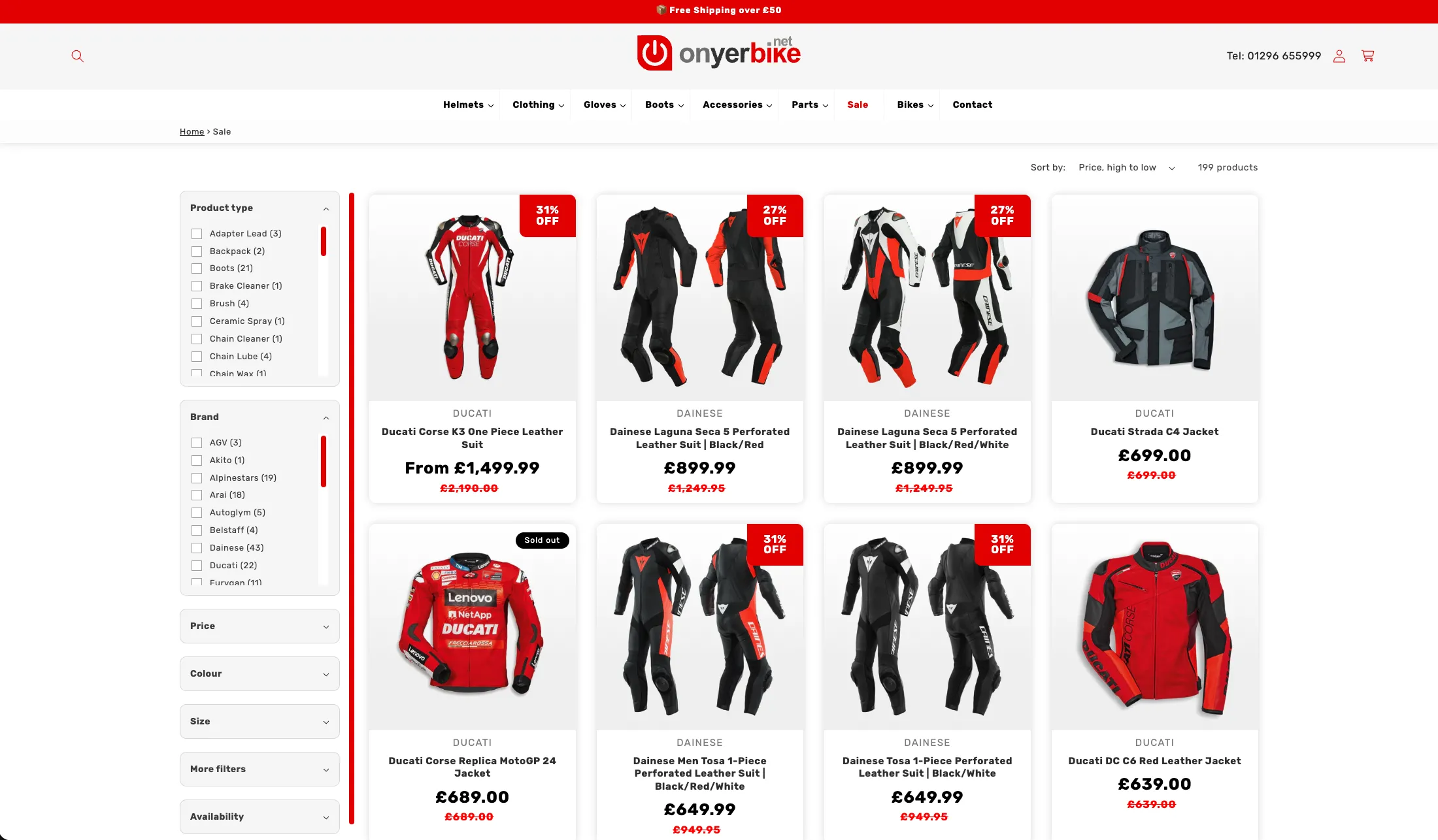 Dedicated Clothing Department