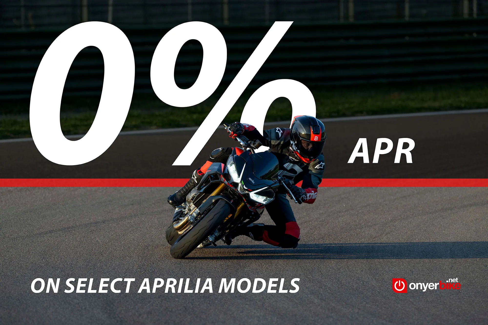Aprilia 0% Finance September Offers