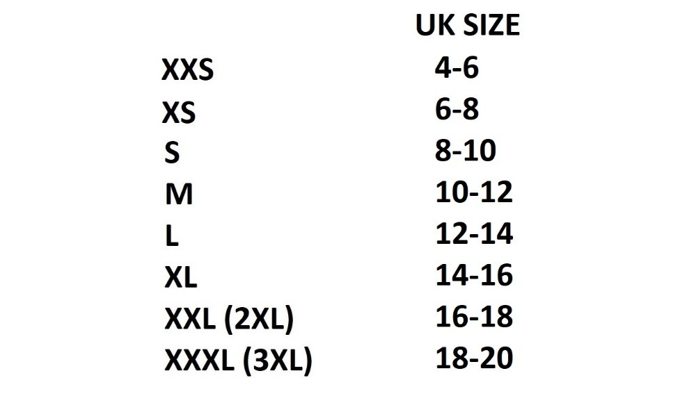 Sizing Information