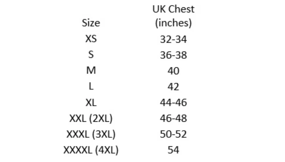 Sizing Information