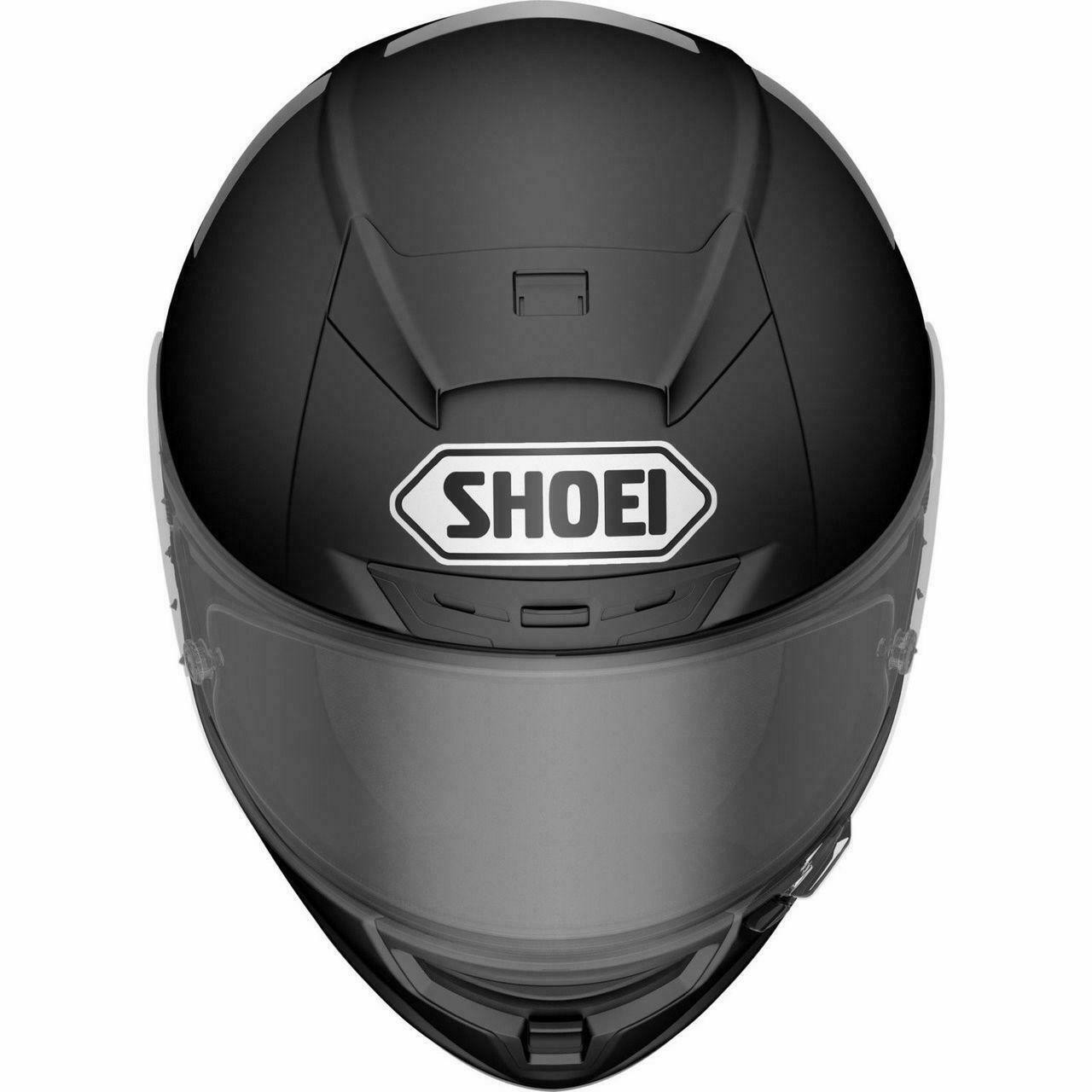 helm shoei full face black