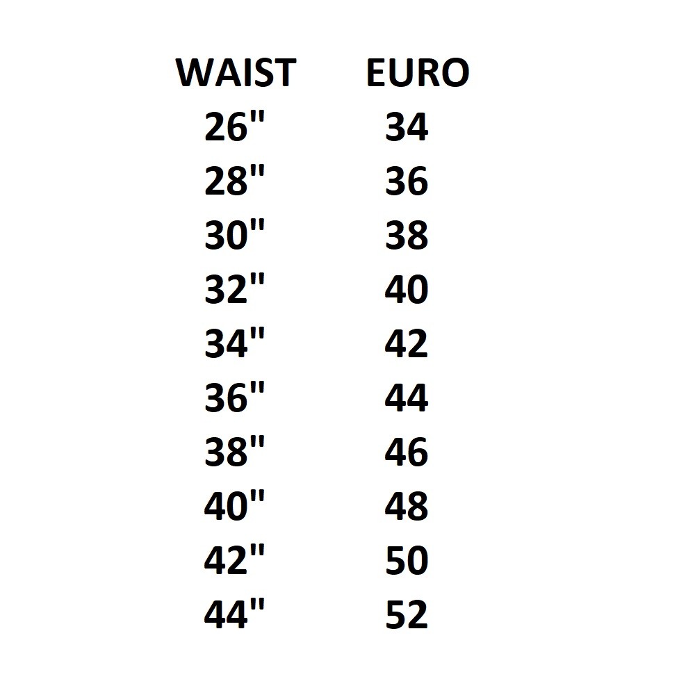 Sizing Information