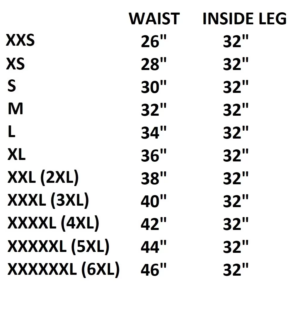 Sizing Information