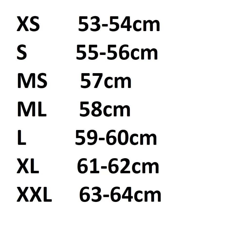 Sizing Information