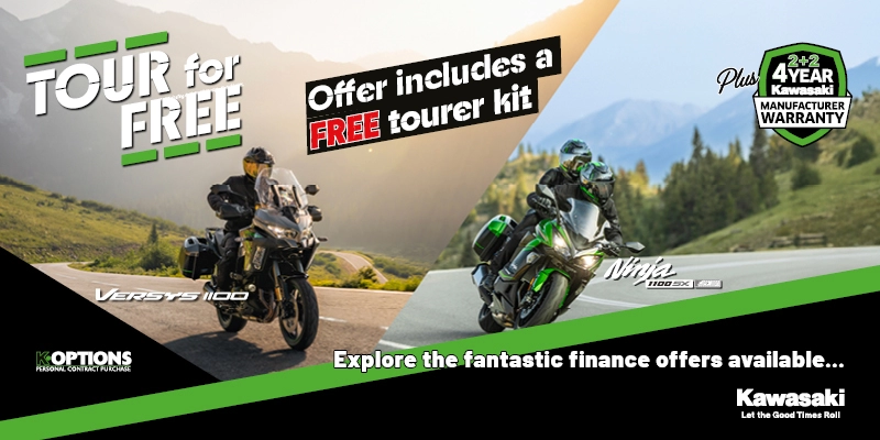 Kawasaki Free Touring Kit Offer