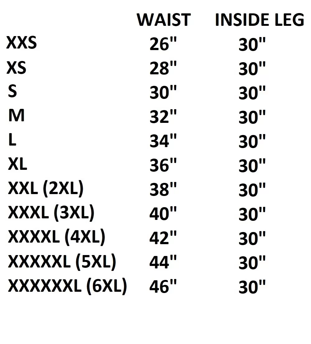 Sizing Information