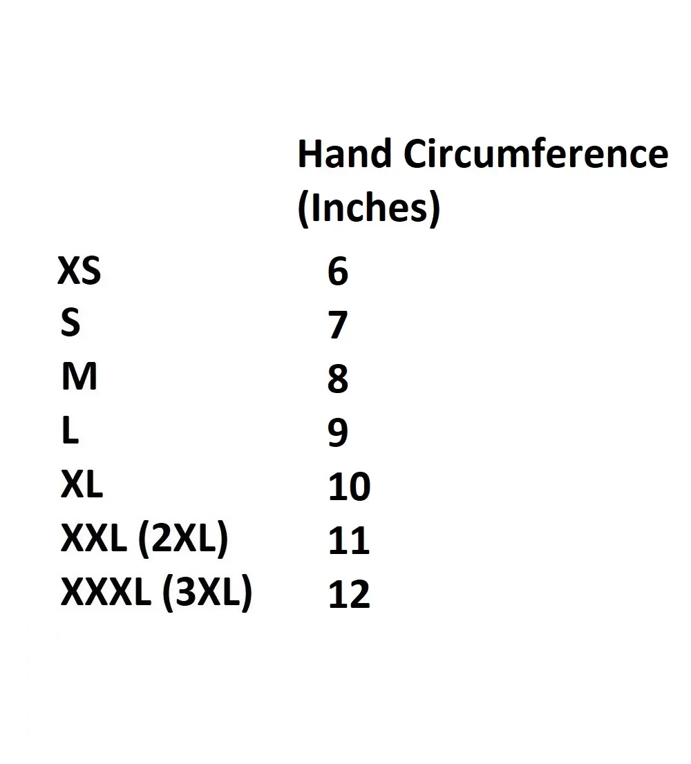 Sizing Information