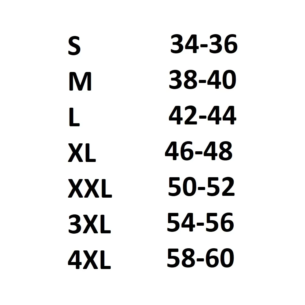 Sizing Information