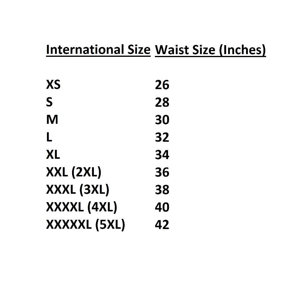 Sizing Information